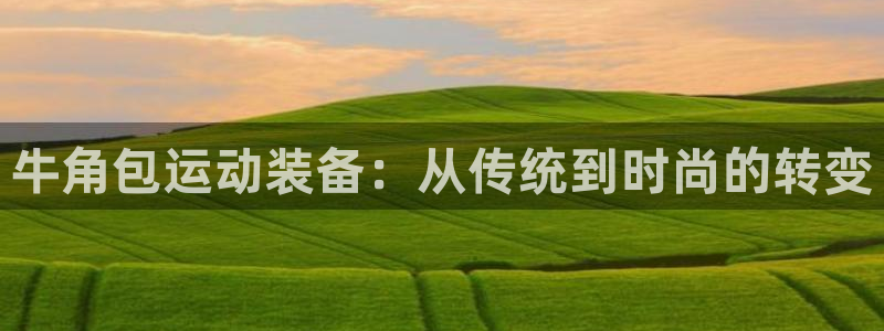 三亿体育官网下载软件：牛角包运动装备：从传统到时尚的转变