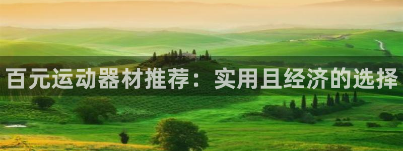 三亿体育官方正版app官网：百元运动器材推荐：实用且经济的选
